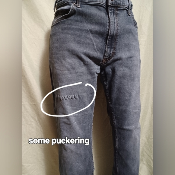 A Lee Men's Modern Series Slim Fit Tapered Leg Denim Jeans - Picture 7 of 11